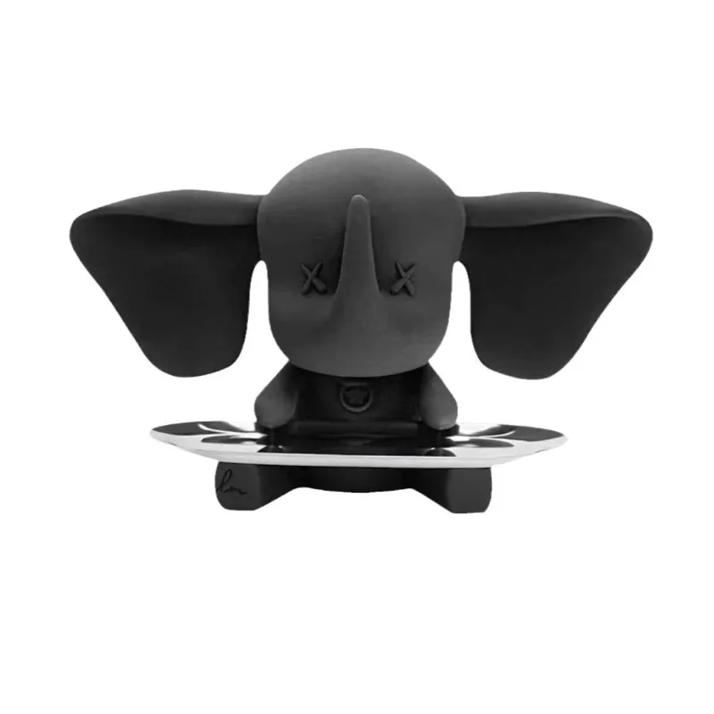 

Entrance key storage for entrance ornament tray, Tide play creative decorative ornament, modern light luxury soft decoration