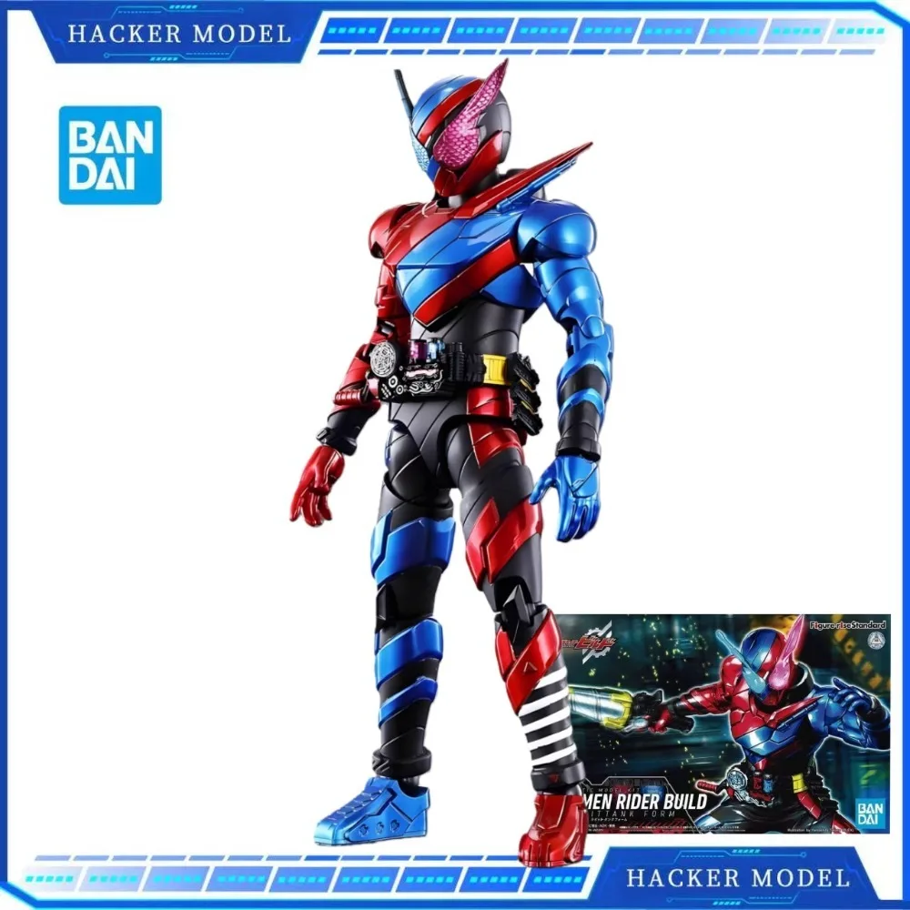 

Bandai Figure-rise FRS Kamen Rider BUILD Rabbit Tank Figure Assembled Model Desktop Ornament Collectible Statue Christmas Gift
