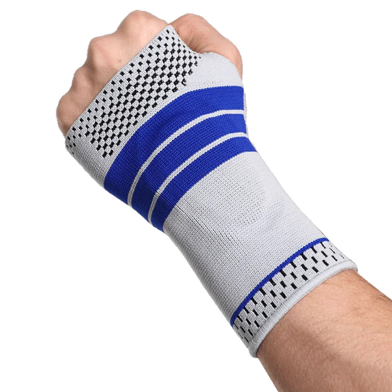 

2pcs Gel Silicon Hand Wrist Palm Support Brace Therapy Gloves Arthritis Compression Wristband Guard for Women Men Carpal Tunnel