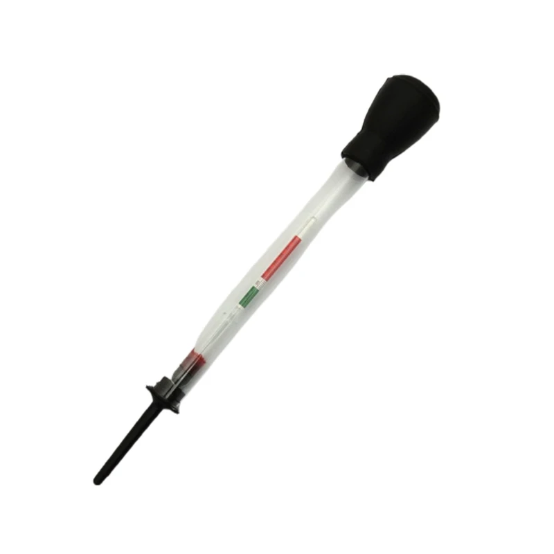 High Precision 0.005 Battery Hydrometer Tester Rubber Suction Type Density Meter