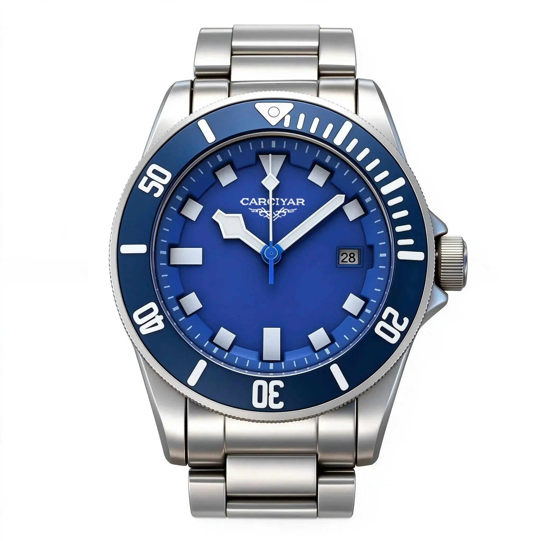 A188 Store 41MM Unisex Sports Automatic Mechanical Watch, Full-Featured, World Time, 904L Stainless Steel