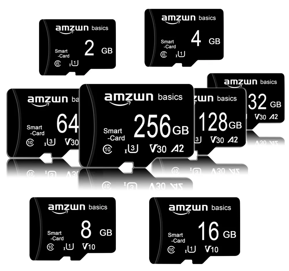 

Mini TF Card 2GB 8GB 16GB 32GB 64GB 128GB A2 Memory Card for Surveillance Equipment Cell Phone Computer High Speed TF Card 256GB