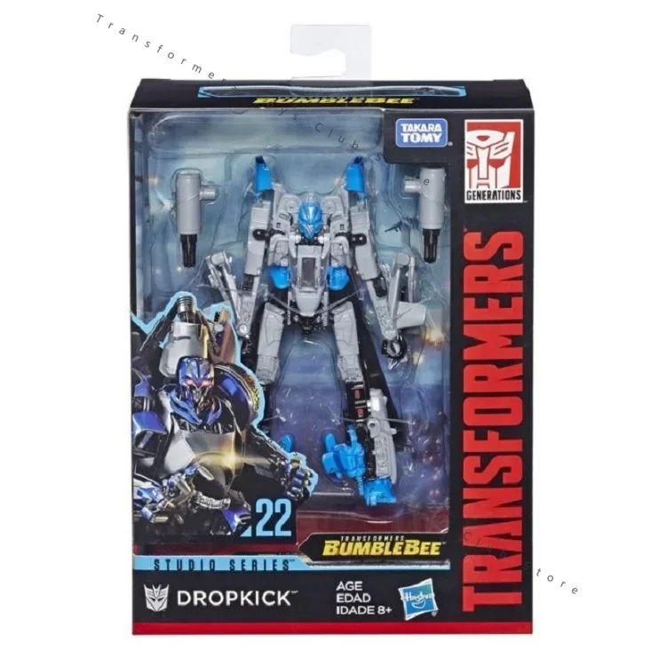 In Stock Takara Tomy Transformers Studio Series Movie 10th Anniversary SS22 Class D Dropkick Action Figures Collecting Toy Gift