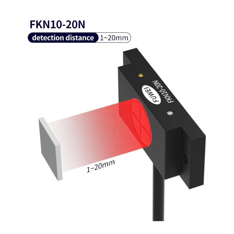 FUWEI-FKN10-10P para detección de metales, interruptores de proximidad, sensor de proximidad capacitivo