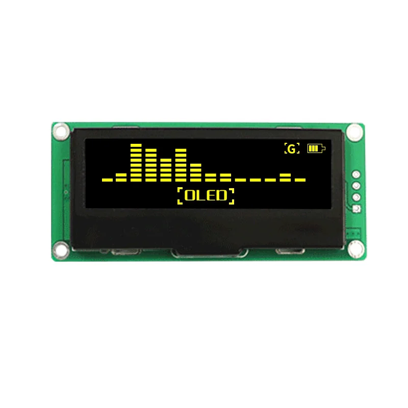 2.23 polegada oled display módulo tela lcd 128x32 dot matriz ssd1305 driver 4 pinos iic interface