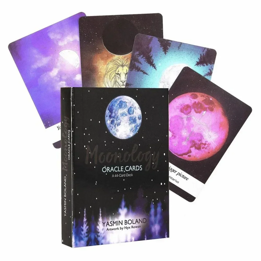 Moonology Oracle Tarot Cards Box Game English Tarot Deck Table Card Board Games Party Playing Cards 11*6.5cm Board game