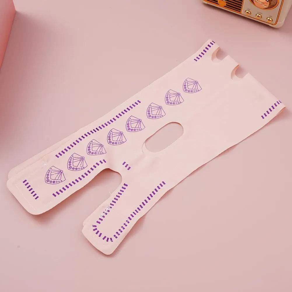 1 confezione di cinghie per il sollevamento del viso con linea a V - Shaper per maschera aggiornato per Jawline, cinturino per il viso dimagrante a forma di V, cinturino riutilizzabile per il sollevamento del mento del viso