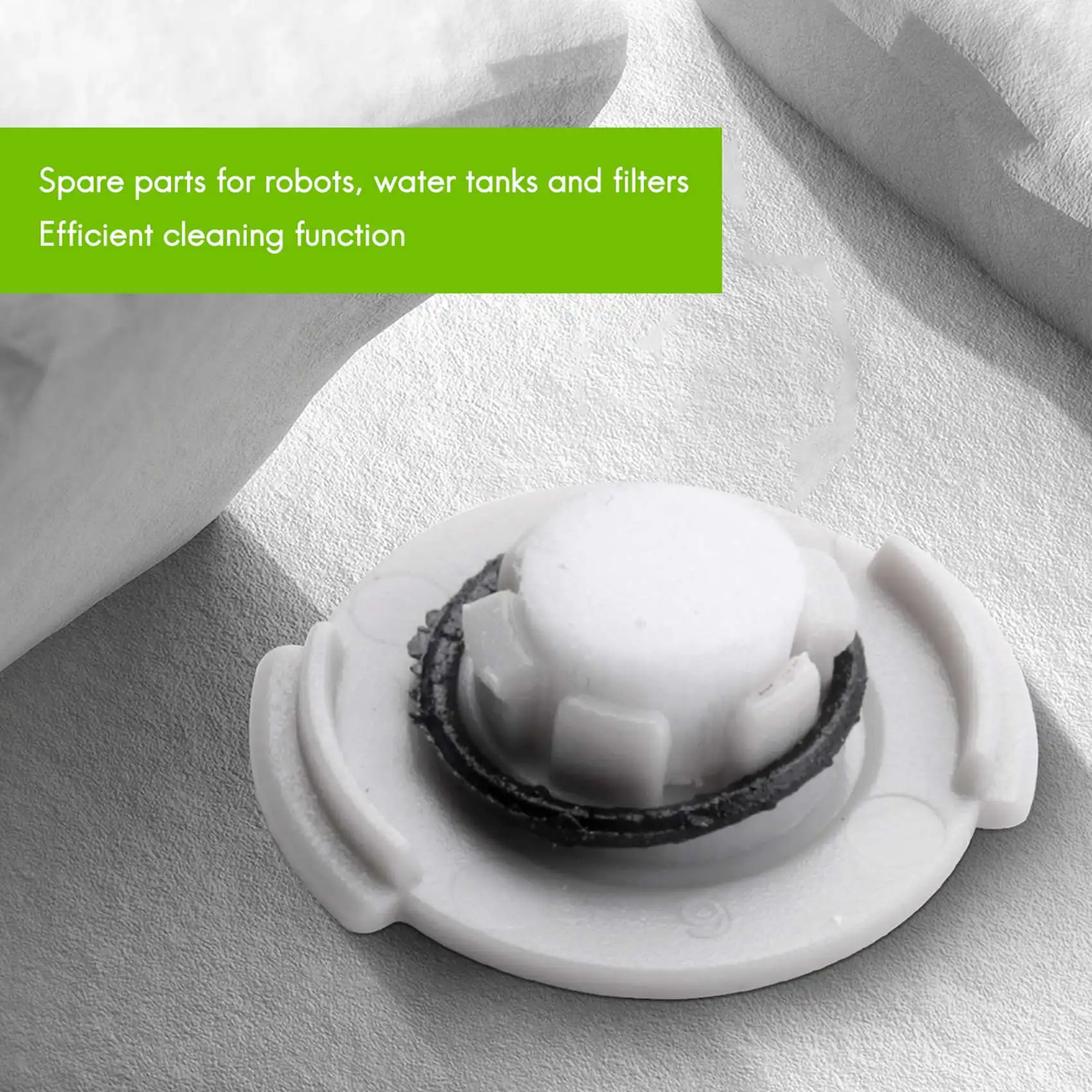 12 pezzi filtro serbatoio acqua per Xiaomi S50 S51 Roborock Robot aspirapolvere 2 pezzi di ricambio filtri accessori