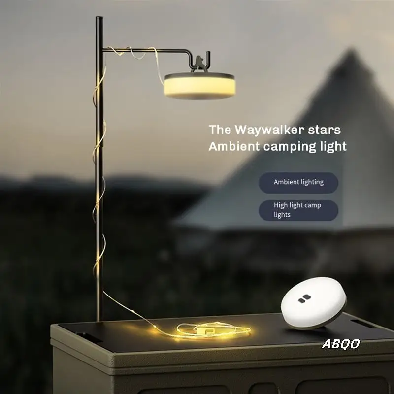 

LED Light Strip IPX4 Waterproof Camping String Light 1800Mah Outdoor Emergency Flashlight 10M For Outdoor Garden