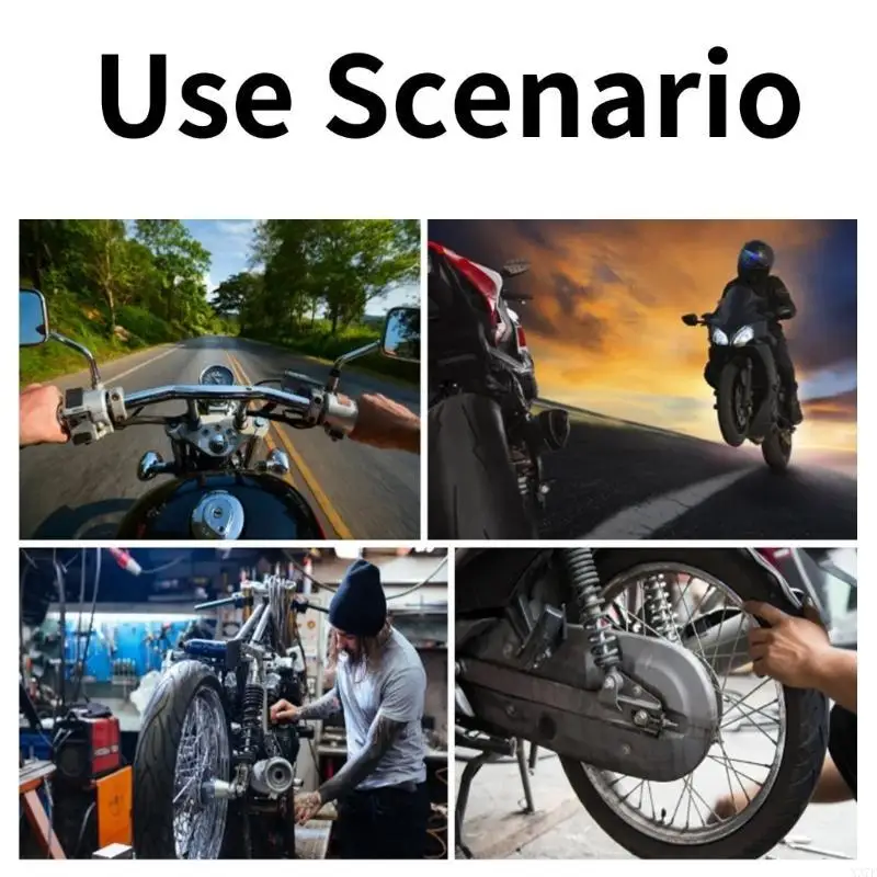 

Impacts Resistant Motorcycle Front Mudguard Protector Guard Protective Gear 2pcs X37F