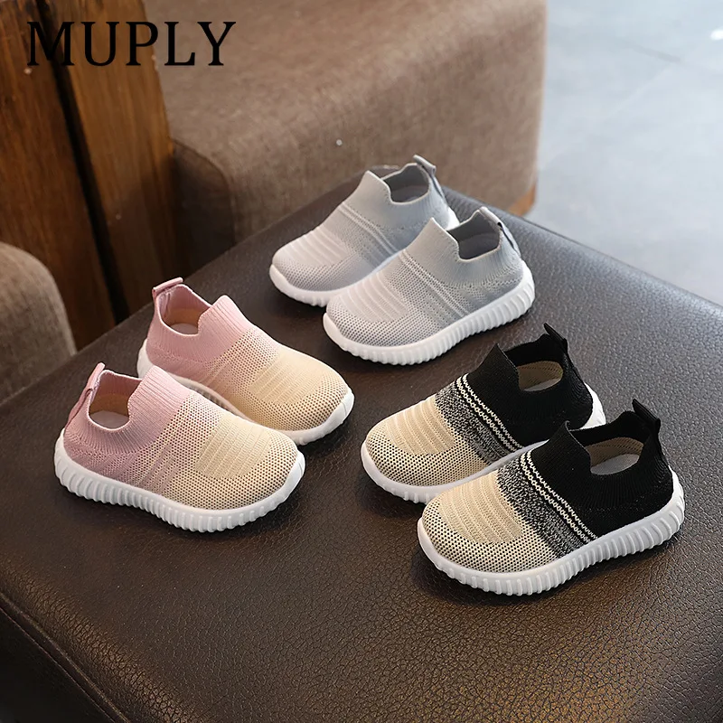 

Kids Shoes Boys Running Sport Shoes Children Socks Sneakers Big Girls Breathable Mesh School Shoe Soft Sole Casual Walking Tenis