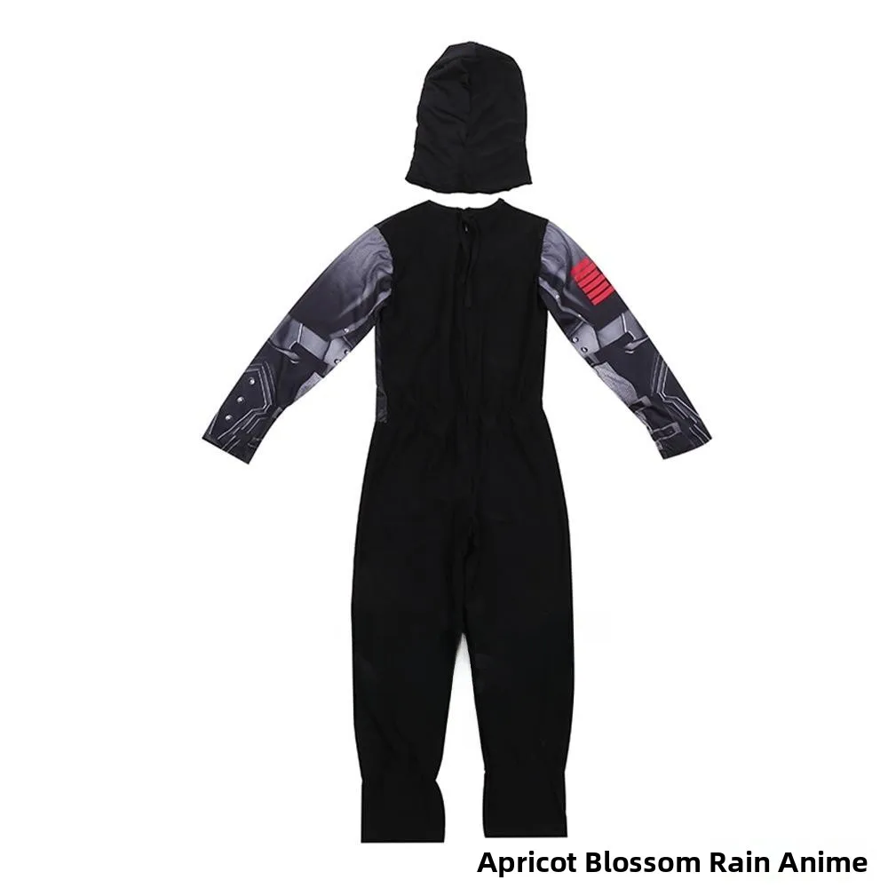 슈퍼히어로 특수부대 스네이크 아이 닌자 소년 어린이 할로윈 코스프레 의상 트렌디 플레이웨어 무대 공연 의상