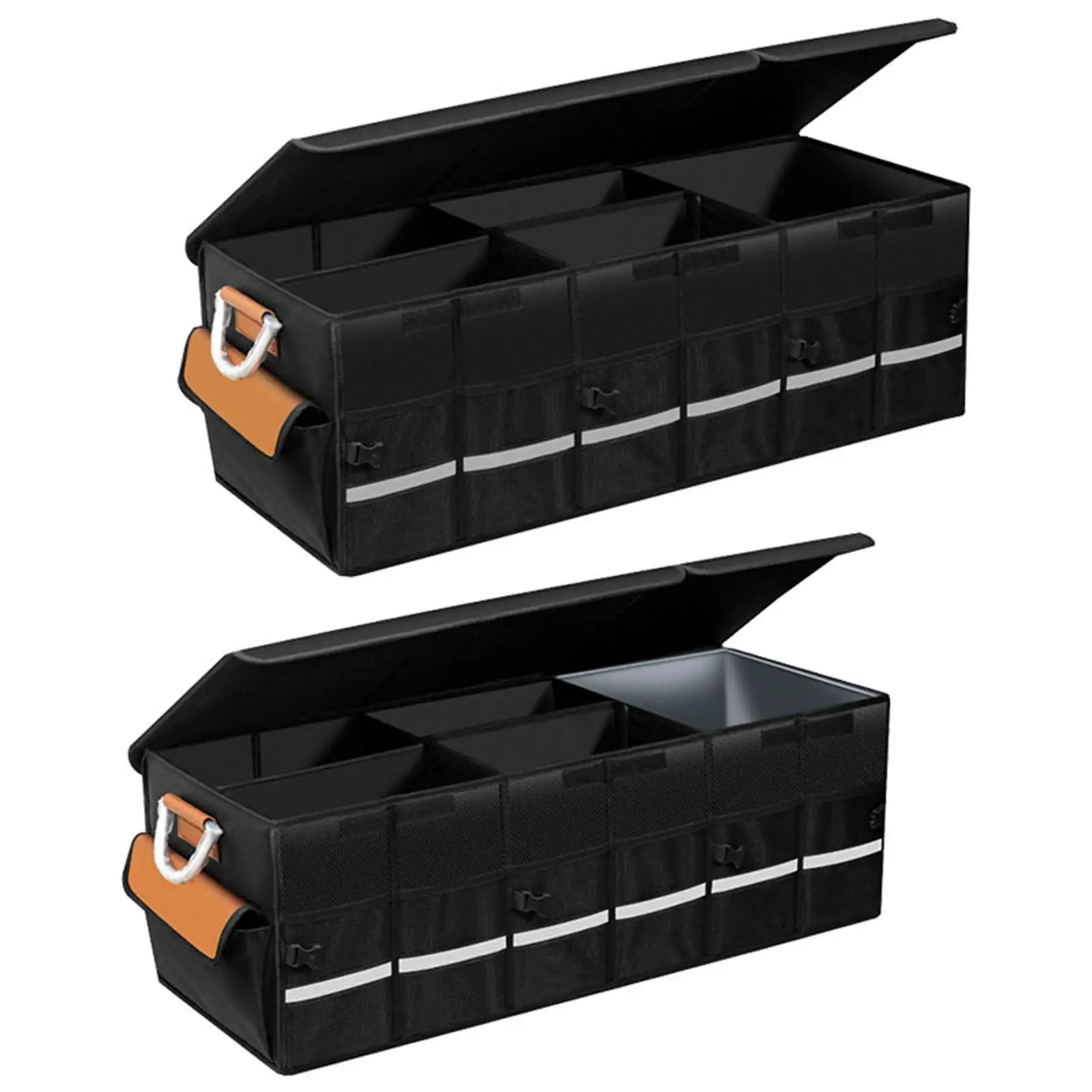 

100L Car Trunk Organizer Saving Space Vehicles Foldable Cargo Storage Box