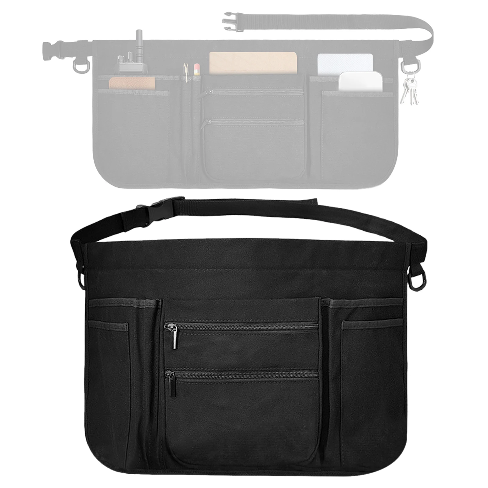 Waist Apron Portable Utility Tool Belt Waist Money Pouch Multipurpose Waiter Apron Craftsmen Outdoor Carpenter Waiter Accessory