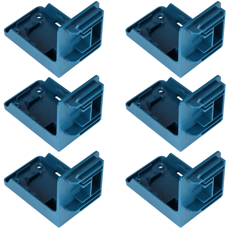 3/6 Pack Power Tool Battery Mount Holder 2 in 1 Stand For Makita/DEWALT/Milwaukee 18V Battery Tool Storage Rack Bracket case