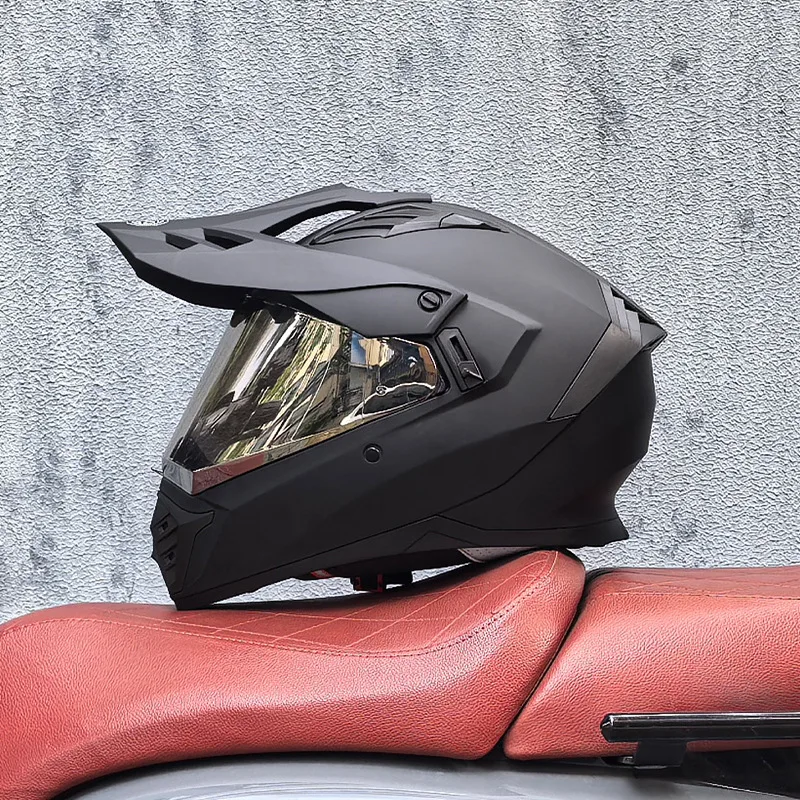 

Abs Motorcycle Helmets Full Face Helmet Trail Cross-Rally Moto Bike Riding Mountain Motocross Helmet Accessories