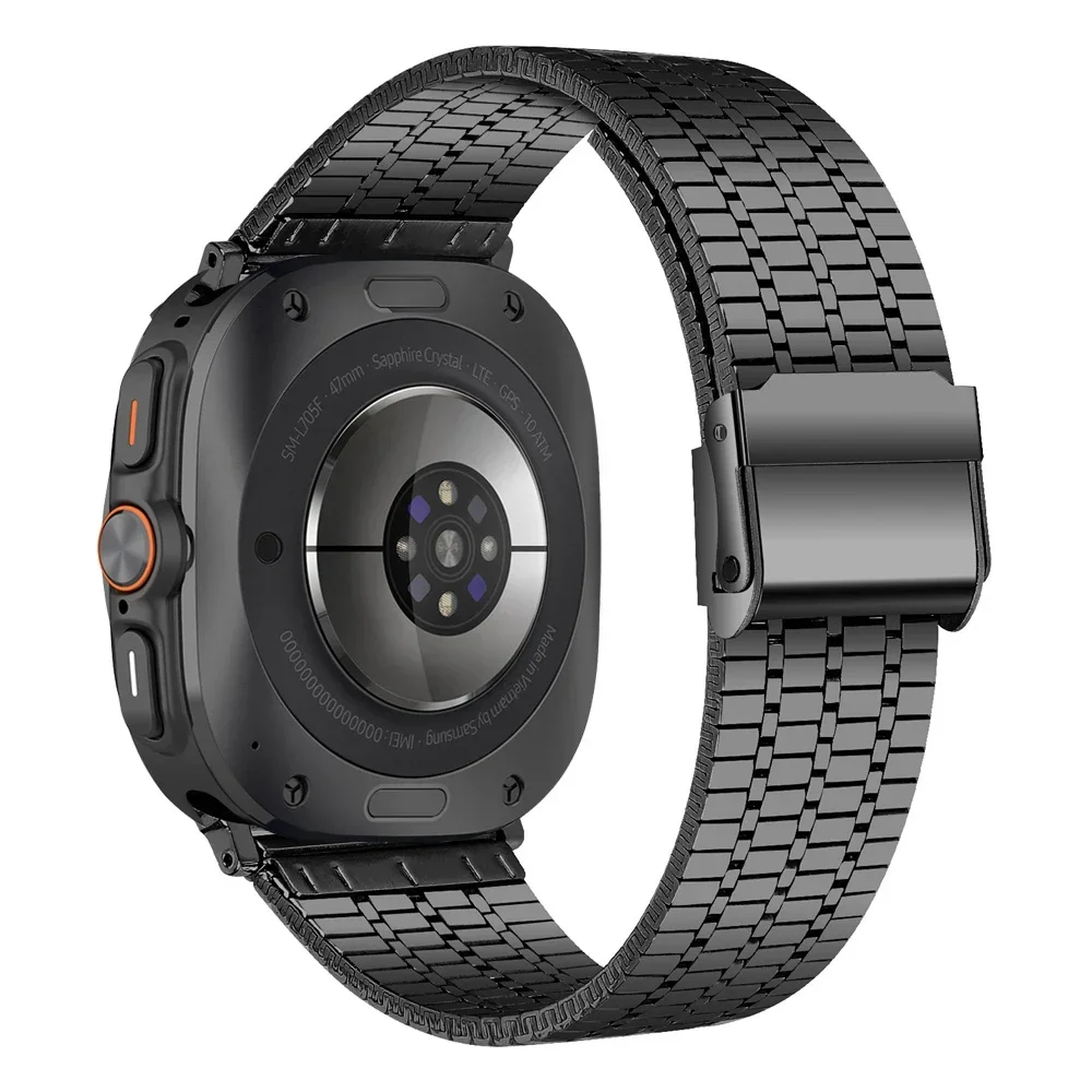 Ремешок из нержавеющей стали для Samsung Galaxy Watch Ultra Band, деловой ремешок 47 мм для Galaxy Watch Ultra, 47 мм, ремешок для браслета Correa