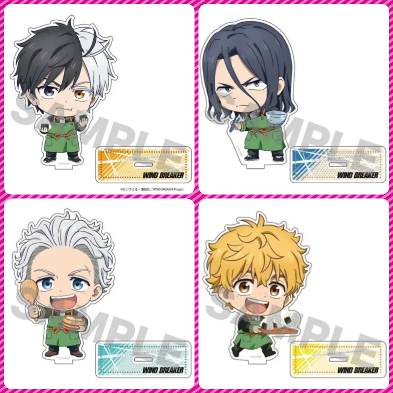 WIND BREAKER ANIME 10CM An adorable acrylic Acrylic figure stand Cosplay Prop Decor Cartoons present Friend keychain