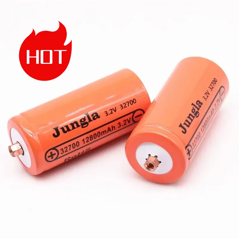 

10PCS 3.2V 12800mAh LiFePO4 Batteries - Professional Grade 32700 Cells with Screws | Lithium Iron Phosphate Power