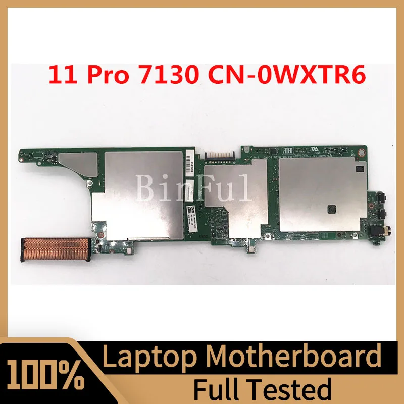 

CN-0WXTR6 0WXTR6 WXTR6 Mainboard For Dell Venue 11 Pro 7130 Laptop Motherboard I5-4300Y CPU 8GB 100% Full Tested Working Well