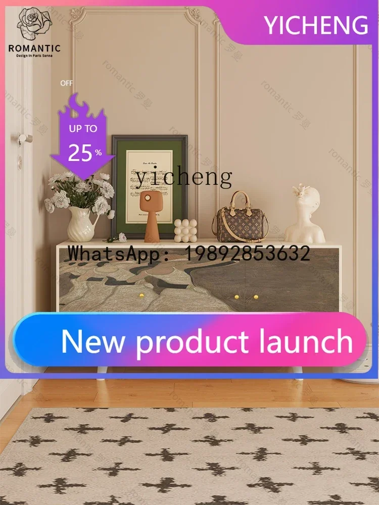 

Sideboard Cabinet Living Room Aisle Decorative Locker Restaurant Multifunctional Cabinet Solid Wood Porch Storage Cabinet