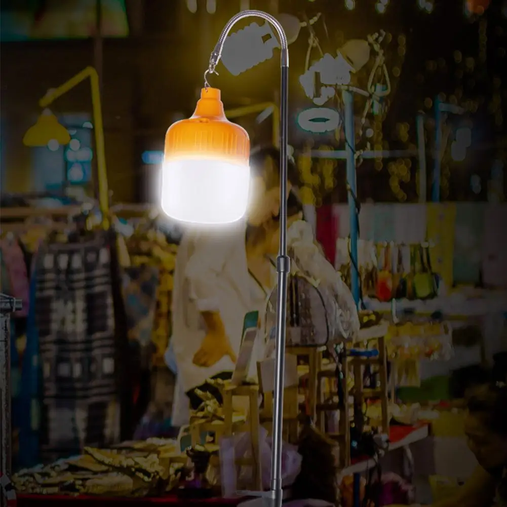 Rechargeable Ultra Bright Long Battery Life Wireless Mobile Waterproof Lighting Bulb Night Market Stalls Street Lamps