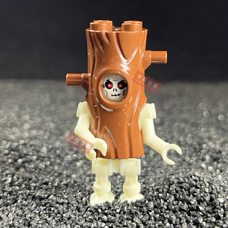 Halloween Skelett-Armee Mini-Puppe MOC Bausteine DIY Zusammengebaute Bausteine Charakter-Puppe Skelett-Pferd Ornamente Spielzeug