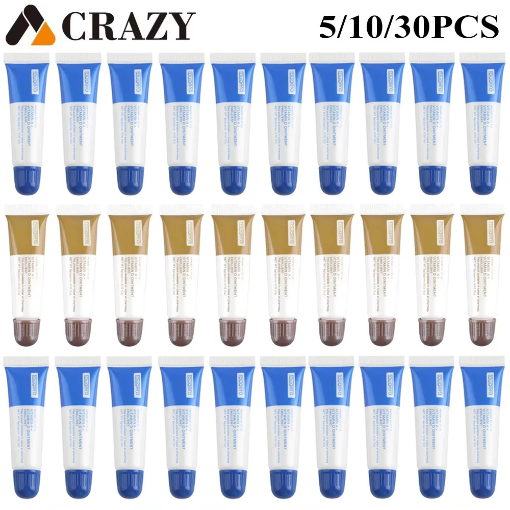 

Крем для ухода за татуировкой, витаминный A/D, восстанавливающий гель-крем, витаминная мазь для татуировки, исцеляющая кожа PMU, защита от автомобилей, цвет