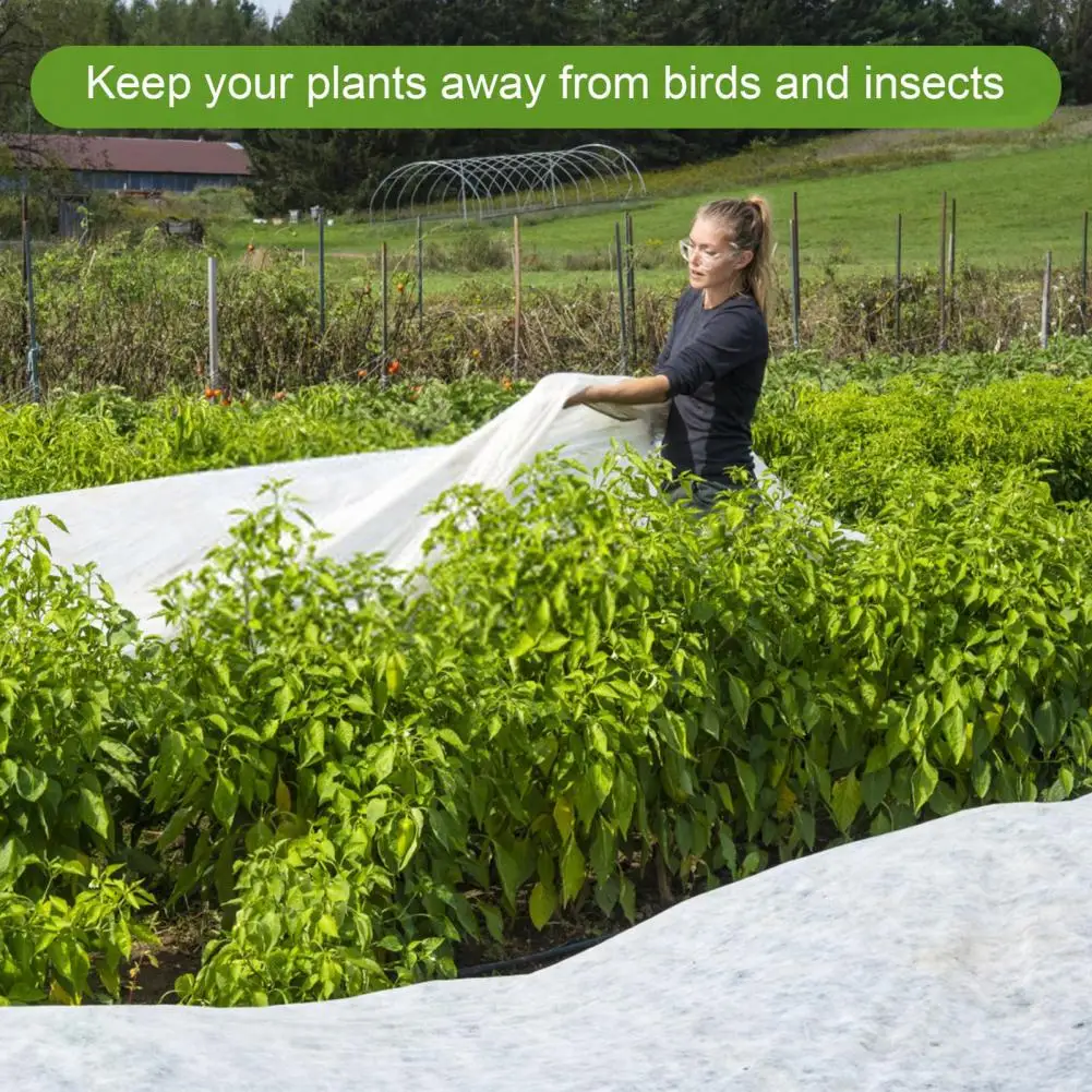 Cold-proof Cloth for Plants Plant Freeze Protection Cover Breathable Frost Cloth Row Covers Windproof for Vegetables for Plants