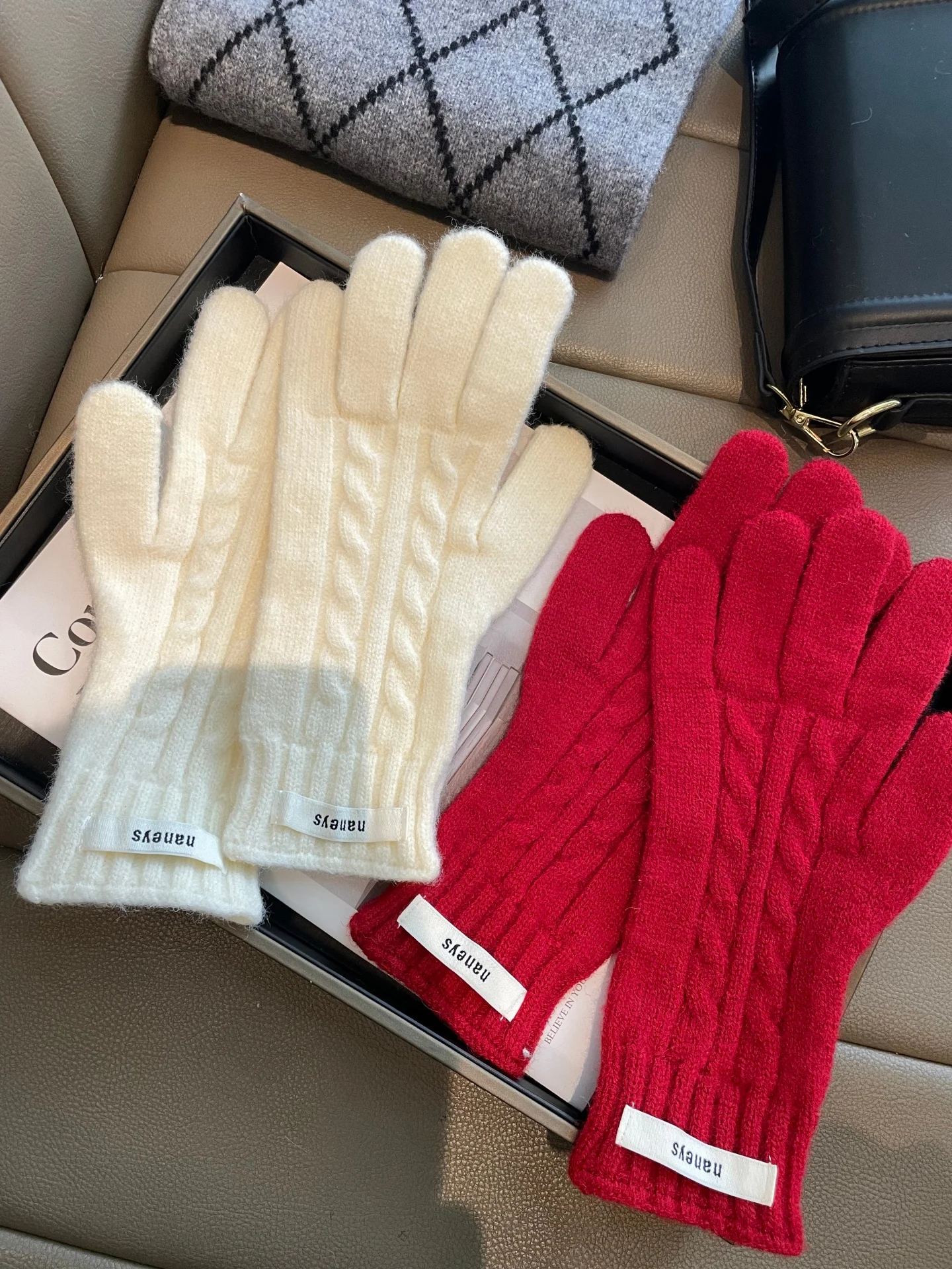 coreano-sle-ins-malha-vermelho-branco-luvas-de-dedo-feminino-inverno-quente-a-prova-de-frio-ao-ar-livre-touchscreen-luvas-ible