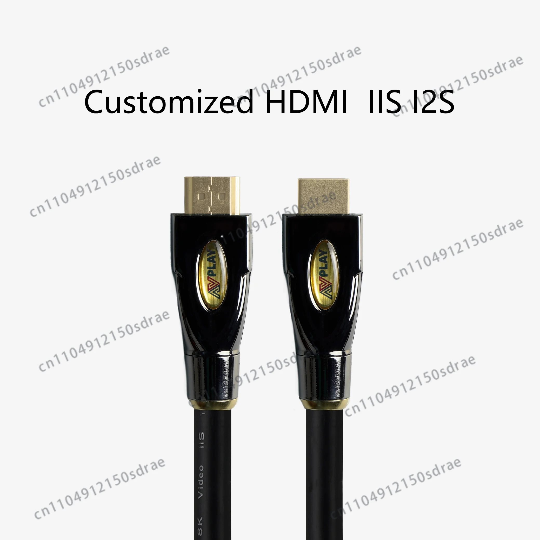 AVplay HD-300 99.99% Silver Customized Hi-end HiFi Audio DAC DDC CD I2S IIS RJ45 Digita Wire Player Connect DAC 4K 8K Cable