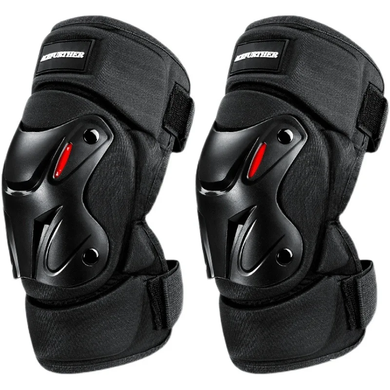 واقيات الساق لدرع الركبة لركوب الدراجات النارية معدات الحماية للمغامرة وسادات السلامة الرياضية للرجال والنساء والكبار للاستخدام الخارجي #1