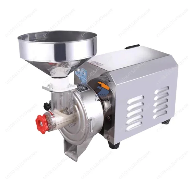 Stainless Steel Sesame Butter Grinder Electric 110V 220V Commercial 40-50kg/h Peanut Almond Paste Grinding Pulping Machine 2.2KW