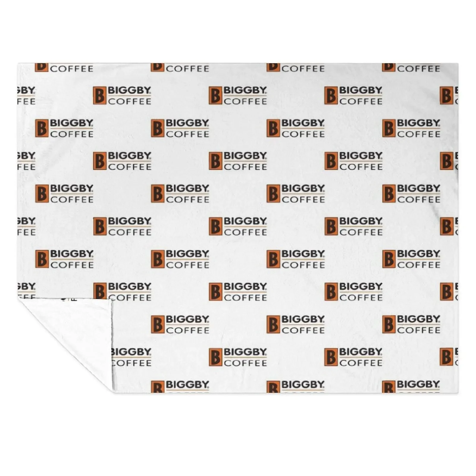 

Biggby Coffee Throw Blanket Loose Polar Flannels Moving Blankets