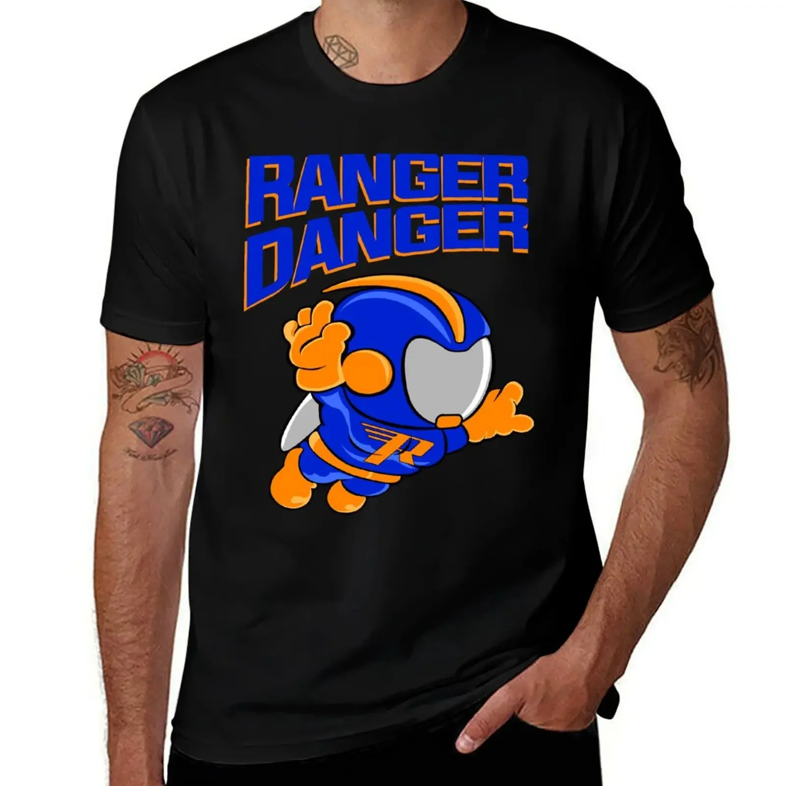 

Super Ranger Danger T-Shirt plus size tops man t shirt mens tall t shirts