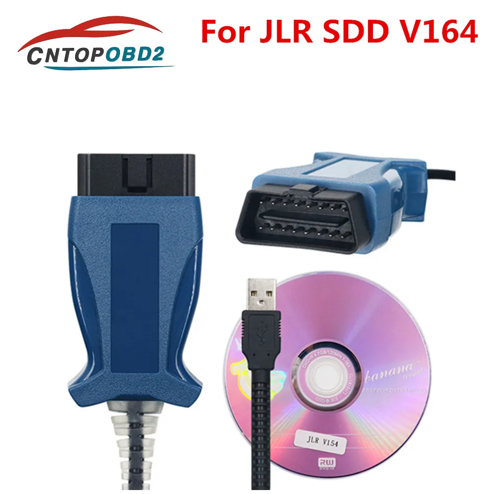 

Best Quality JLR SDD PRO V164 forlandrover/forJagua OBD2 Scanner Support Car Till 2005-2017 Auto Diagnostic Cable JLR SDD