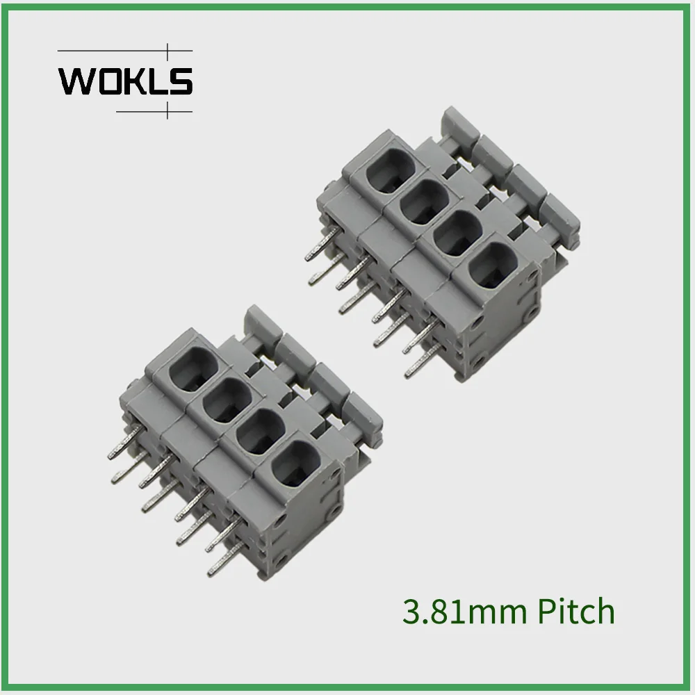 

50PCS 3.81mm pitch spring terminal blockS DG235 3.81 KF235 3.81