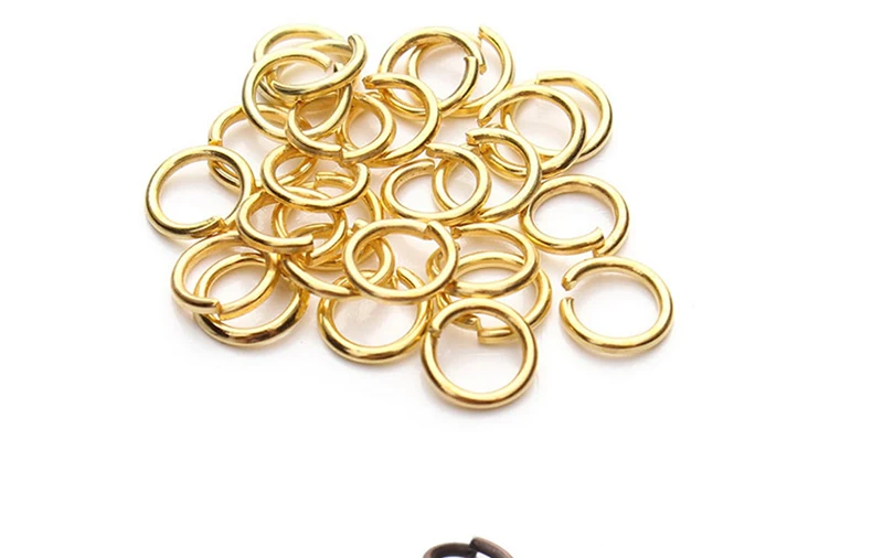 200 teile/los 3-12mm Jump Split Ringe Anschlüsse Schmuck Machen Materialien DIY Zubehör Liefert Für Schmuck Finden Großhandel – Detail 5