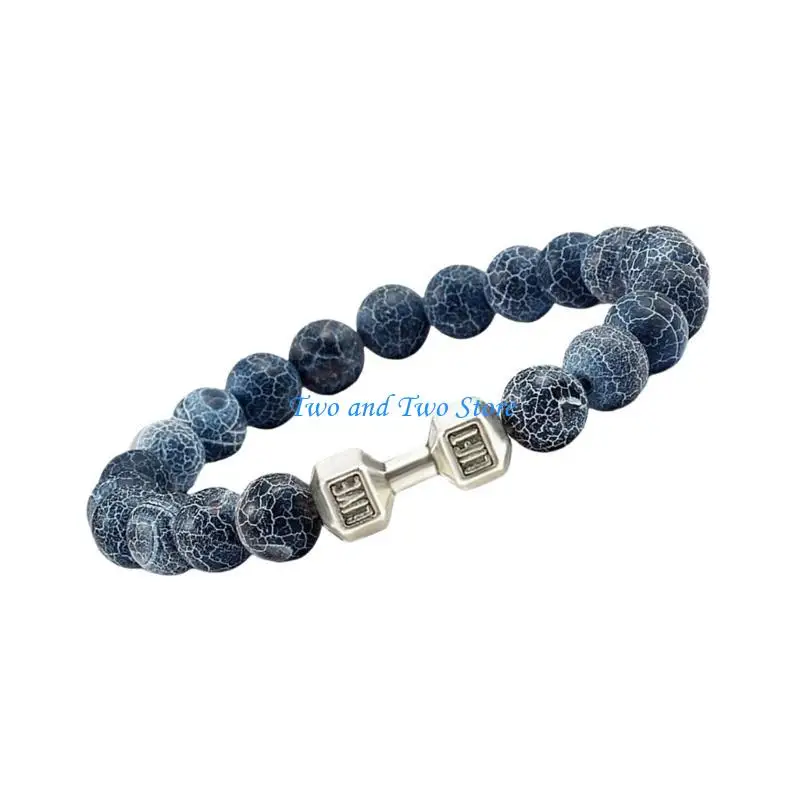 

HX6F Браслет ручной работы из бисера с натуральными камнями для йоги и медитации