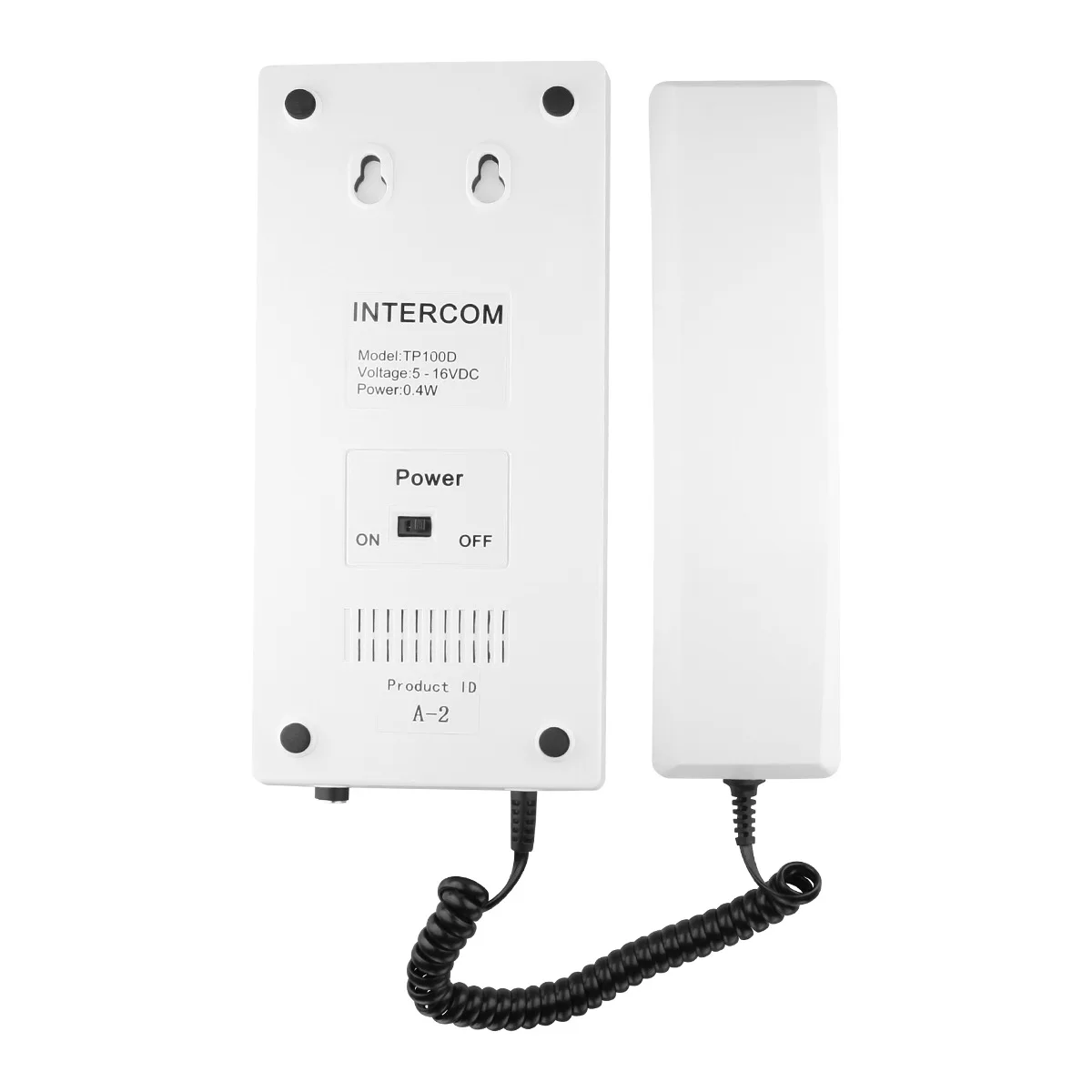K5 433MHz Wireless Audio Intercom System Two Way Telephone Expandable Handsets Interphone Elevator Intercom System