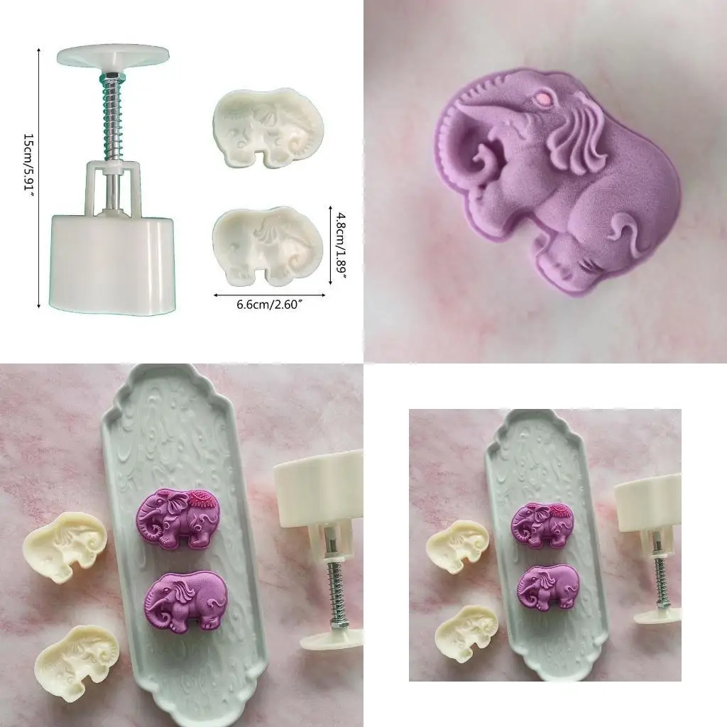 

G6KF 75g Mooncake Mould DIY Baking Accessories Kitchen Gadget for Mid-Autumn Festival