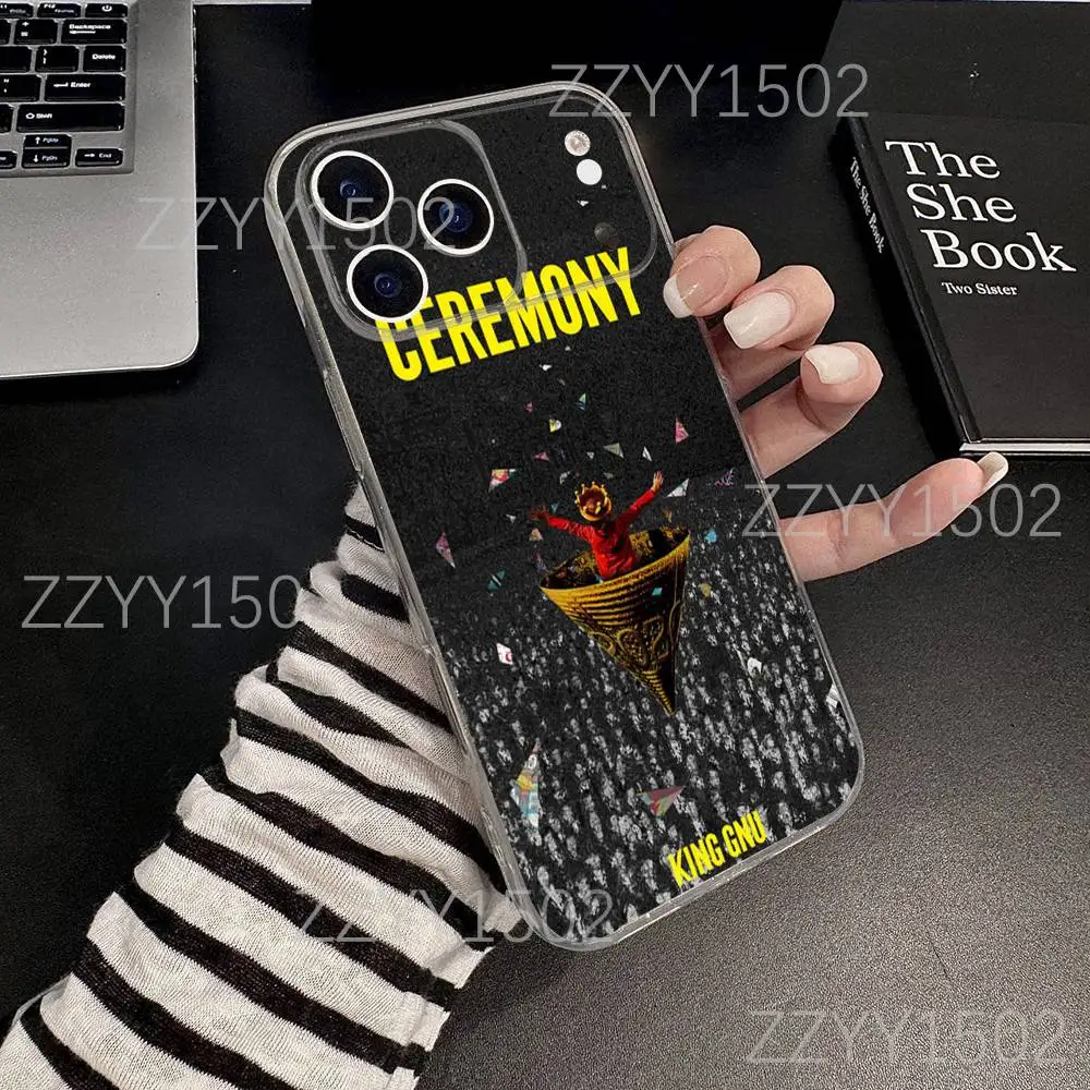 킹 구노 래퍼 폰 케이스 아이폰 17,16,15,14,13,12,11 프로,맥스,플러스,X,XS,XR,SE4,E 미니 투명 소프트