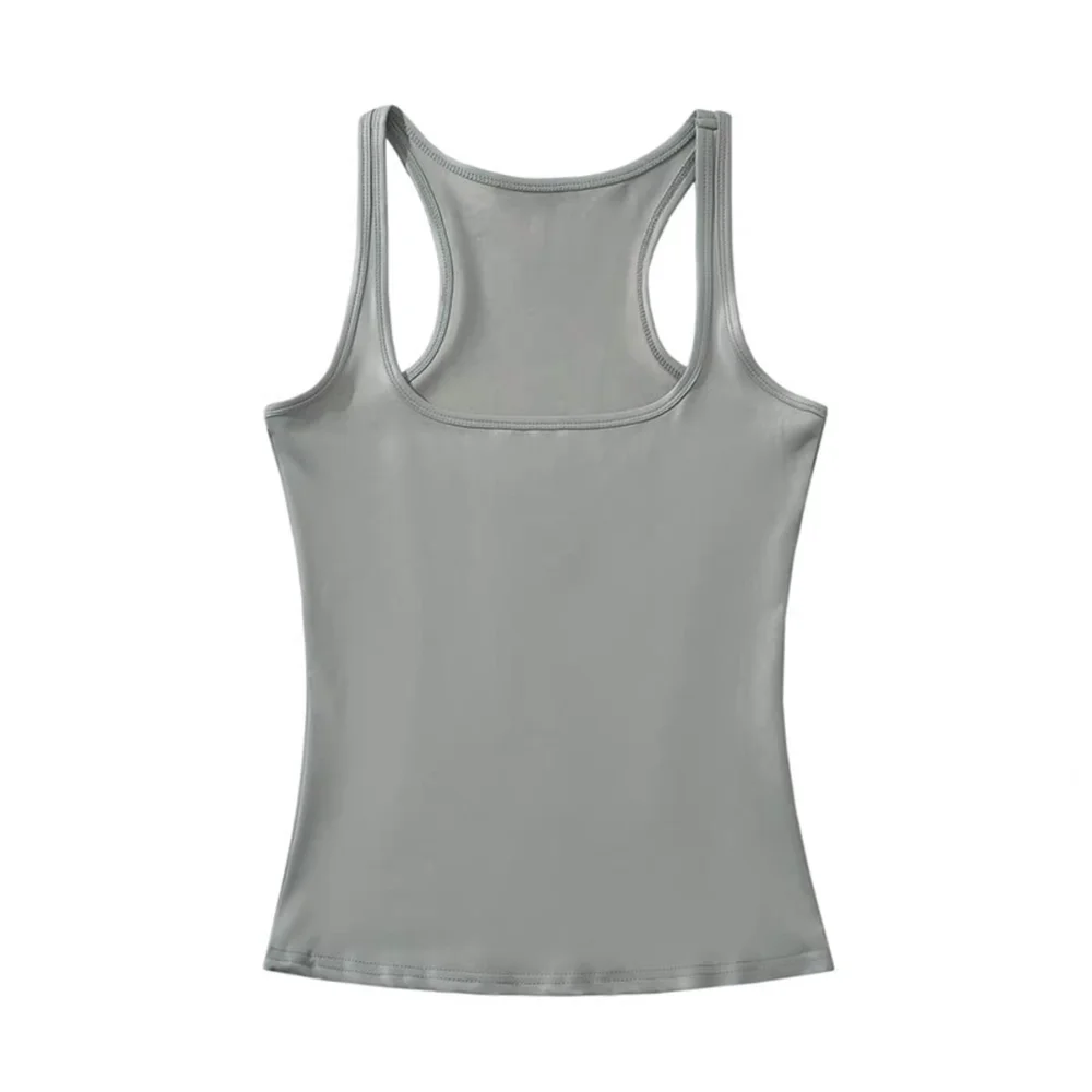 

Square Neck Jeongyeon Slim Crop Top Sweet Bottoming Shirt Girl's Vest Top Spice Girls Style Summer Glossy Sensation Camisole