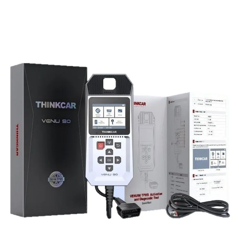 VENU 90 Tire Pressure Matcher TPMS Tire Pressure Diagnostic Tool Sensor supports 14 languages)