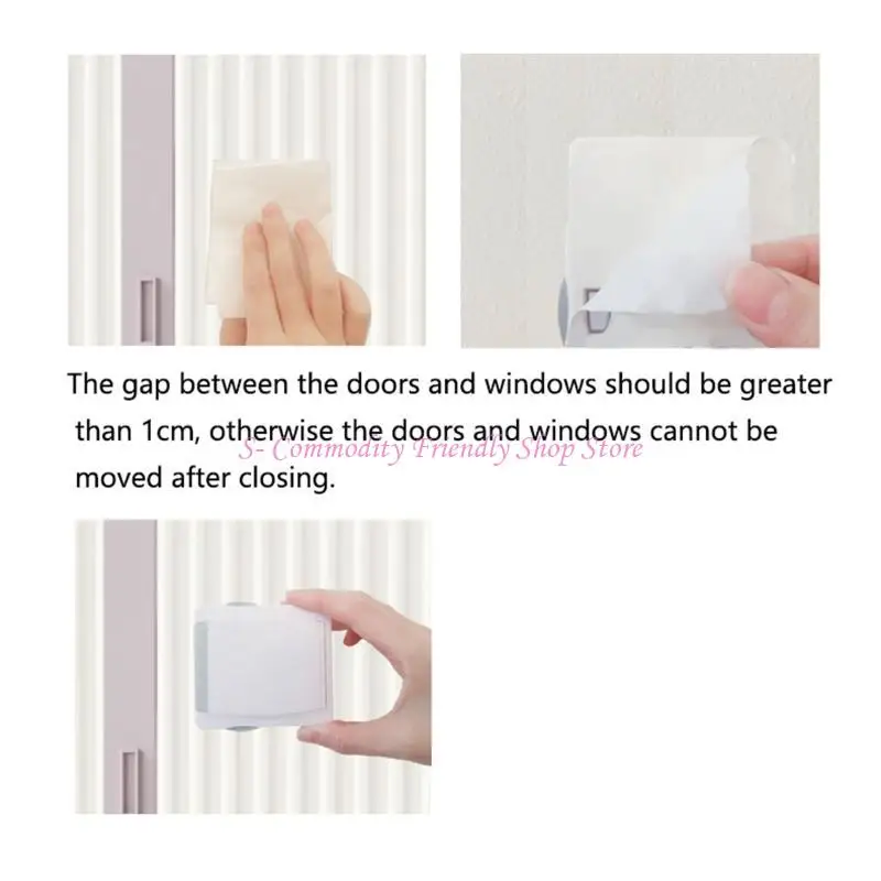 

85ae Safety Locks для обеспечения безопасности малыша для защиты низко шумовой самостоятельной дверь LO