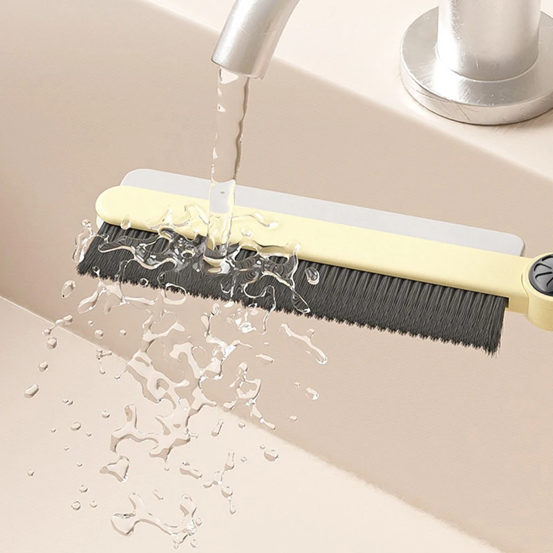 Multi-functional no-dead corner gap brushes Wiping dust brush Stubborn gap brush bathroom brush kitchen rotating clean brush