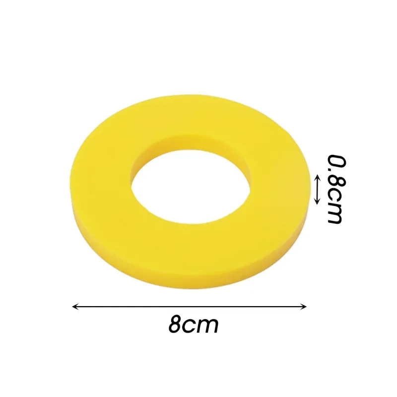 10x Geluiddemper Pad Rubberen Bus Dempers Universele Voorste Veerpoot Torenbevestiging Ophanging Schokabsorberende Lagerring Over Hobbels