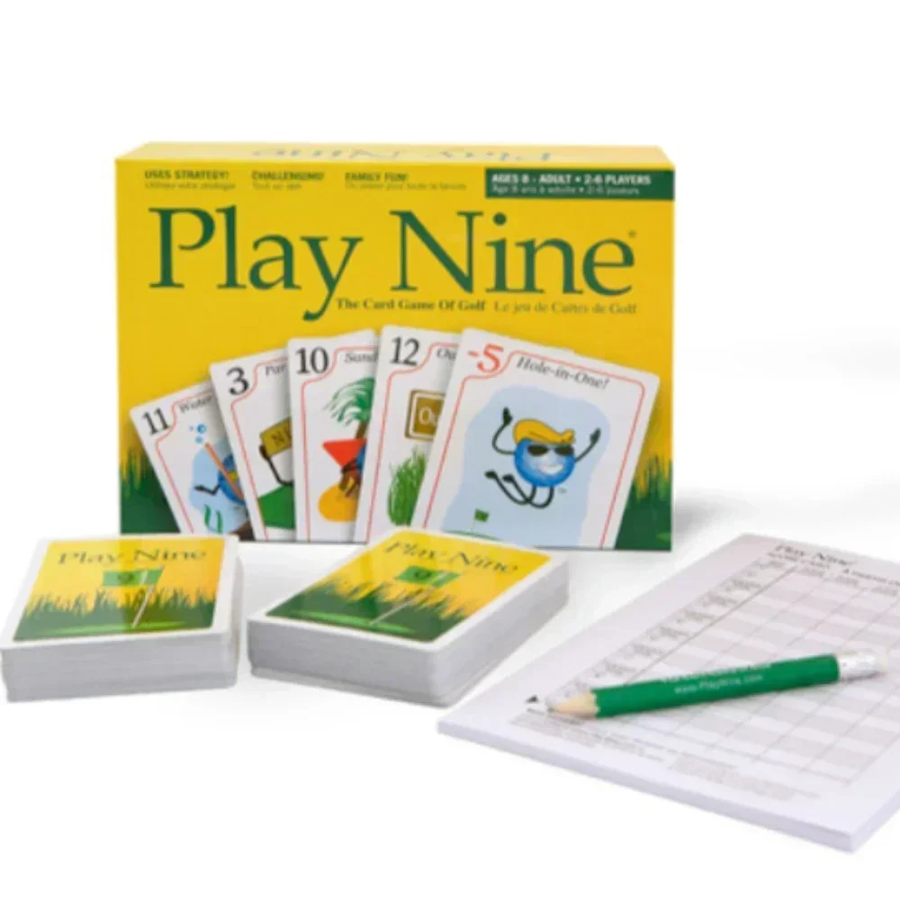 Party game Play Nine - The Card Game of Golf board game