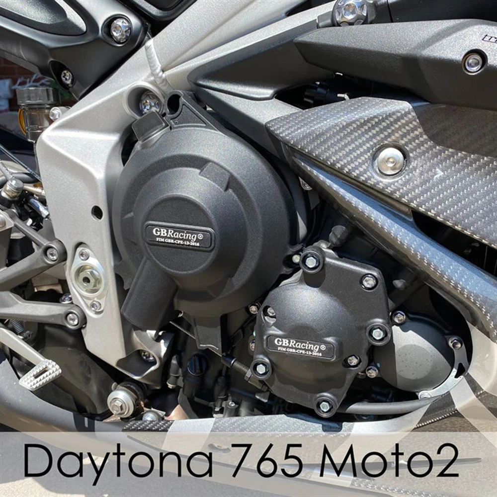 Silnik motocyklowy obudowa ochronna ustawiona na triumf Daytona 675R 2013-2016 uliczne potrójne 765 ( S, R & RS ) 2017-2023 MOTO2