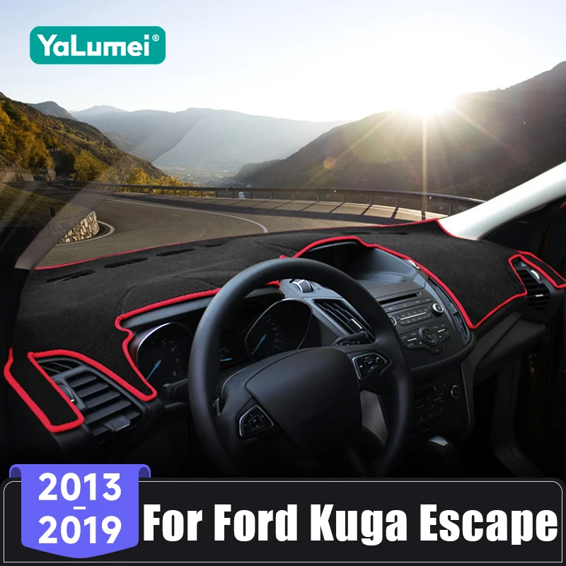 Für Ford Kuga 2 MK2 Escape 2013 2014 2015 2016 2017 2018 2019 Auto Dashboard Abdeckung Vermeiden Licht Pads Instrument Panel zubehör